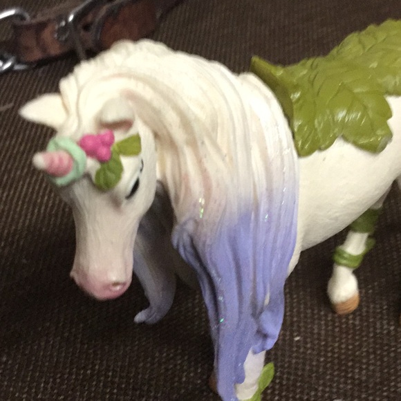 Schleich statue unicorn fairyland princess collector cowgirl horse decor - Picture 6 of 6